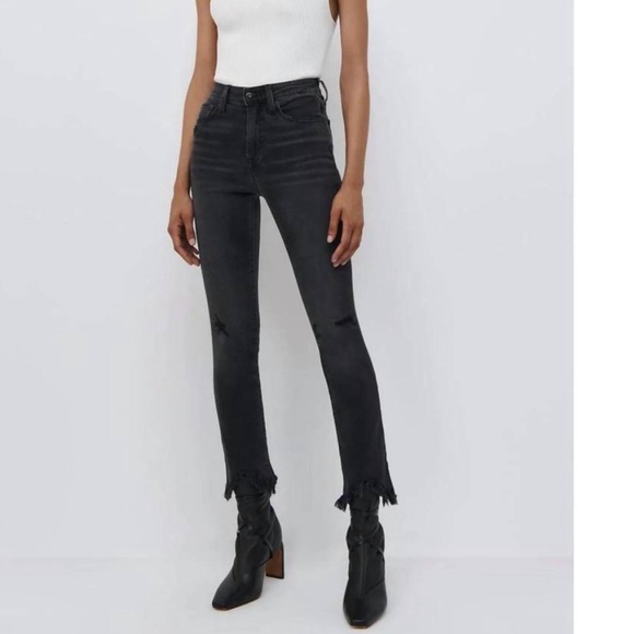 NWOT Jonathan Simkhai “The River” jeans in vintage‎ black - Picture 1 of 11